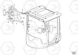 102845 Rear-view mirrors, electric adjustable L220G, Volvo Construction Equipment