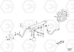 101444 Servo - hydraulic, feed and return lines L220G, Volvo Construction Equipment