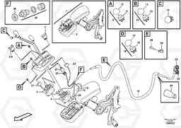 103017 Cable harness, two-lever el.hydraulic servo L220G, Volvo Construction Equipment