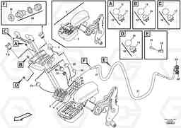 104567 Cable harness, four-lever el.hydraulic servo L220G, Volvo Construction Equipment