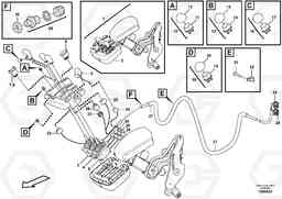 101671 Cable harness, four-lever el.hydraulic servo L180G, Volvo Construction Equipment