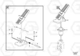 103545 Footbrake valve L150G, Volvo Construction Equipment