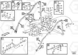 104182 Hydraulic Control 3rd-4th L180G, Volvo Construction Equipment