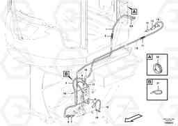 105730 Cable harness, secondary steering system. L220G, Volvo Construction Equipment