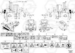 105864 Sign plates and decals L220G, Volvo Construction Equipment