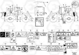 101680 Sign plates and decals L180G, Volvo Construction Equipment