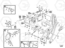 103768 Central lubrication with fitting parts. B2 L180G, Volvo Construction Equipment