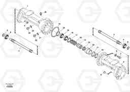 102895 Housing - front axle L35B S/N186/187/188/1893000 - 6000, Volvo Construction Equipment