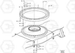 105828 Slewing ring attachment EW230C, Volvo Construction Equipment