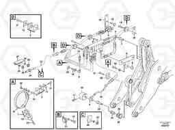 106135 Central lubrication with fitting parts. B2 L220G, Volvo Construction Equipment