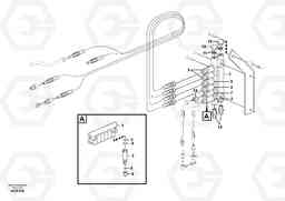 105226 Distribution block, B3. L220G, Volvo Construction Equipment