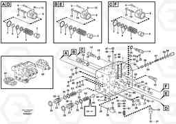 102171 Main valve assembly, assembly block EW180C, Volvo Construction Equipment