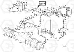 102192 Oil cooler, forword, pump circuit. L180G, Volvo Construction Equipment