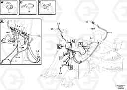 102019 Cable harness, front L45F, Volvo Construction Equipment