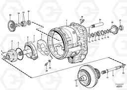 102013 Converter housing, gears and shafts L110F, Volvo Construction Equipment