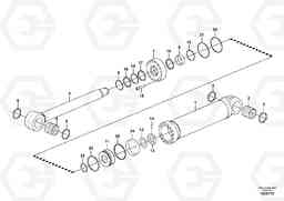 101457 Boom cylinder, adjustable 2nd EW230C, Volvo Construction Equipment