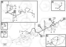 102287 Cable harnesses, rear A35E, Volvo Construction Equipment