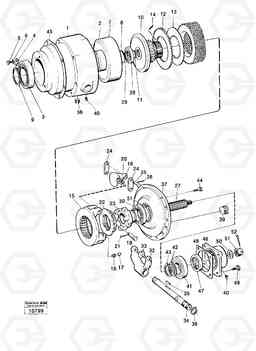 100246 Power take-off 861 861, Volvo Construction Equipment
