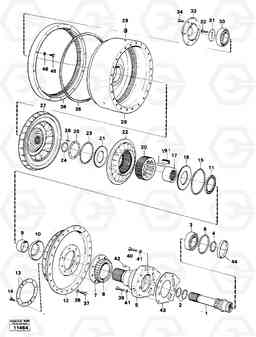 193 Torque converter 616B/646 616B,646 D45, TD45, Volvo Construction Equipment