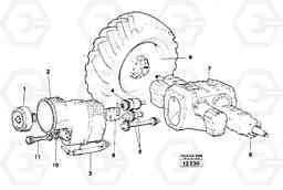 17908 Power transmission 616B/646 616B,646 D45, TD45, Volvo Construction Equipment