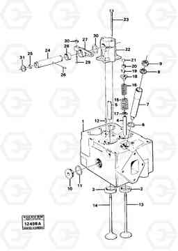 22580 Cylinder head 4600 4600, Volvo Construction Equipment