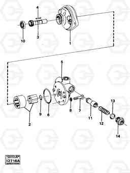 31066 Oil pump L160 VOLVO BM L160, Volvo Construction Equipment
