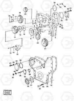 31315 Timing gears and timing gear case 4600 4600, Volvo Construction Equipment