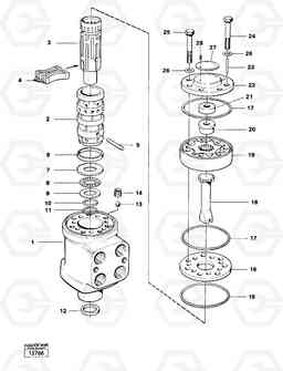 18698 Steering unit 4300B 4300B, Volvo Construction Equipment