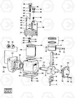 59267 Air compressor 4300 4300, Volvo Construction Equipment