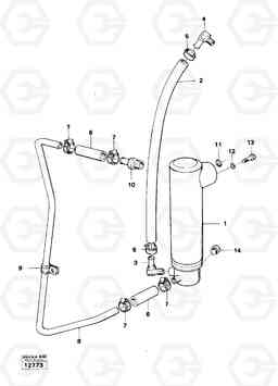 81612 Oil cooler td 70 h 4500 4500, Volvo Construction Equipment