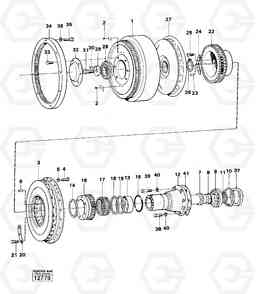 26641 Torque converter prod no 30804, 30818 4300 4300, Volvo Construction Equipment