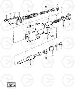 92771 Valve section 4400 4400, Volvo Construction Equipment