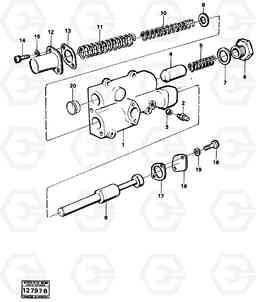 95419 Valves L90 L90, Volvo Construction Equipment