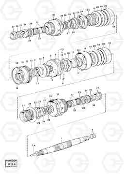 11471 Clutches forward and reverse 4300 4300, Volvo Construction Equipment