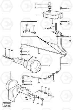 39387 Oil tank brake unit 4300 4300, Volvo Construction Equipment