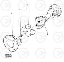 15420 Power shafts 4300 4300, Volvo Construction Equipment