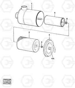 18938 Air filter 4300 4300, Volvo Construction Equipment