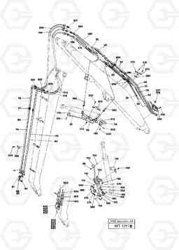 91341 Materials handling equipmboom 6.0m dipper 4.4m/ boom 6.75m dipper 5.15m EW230 ?KERMAN ?KERMAN EW230 SER NO - 1447, Volvo Construction Equipment