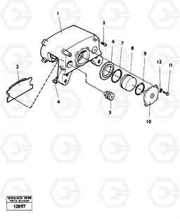 21479 Disc brake 4300 4300, Volvo Construction Equipment