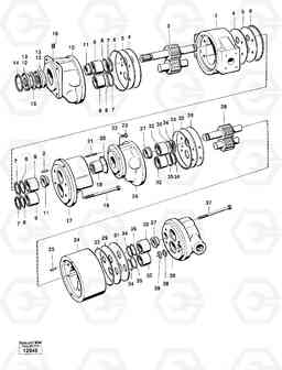 27581 Hydraulic-oil pump prod no 33100, 33105 4300 4300, Volvo Construction Equipment