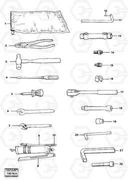 52127 Tools 97918,99431 4300 4300, Volvo Construction Equipment