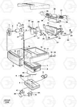 18447 Air conditioner unit 616B/646 616B,646 D45, TD45, Volvo Construction Equipment