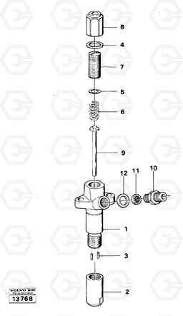 18935 Injector prod nr 16100,16106 4300 4300, Volvo Construction Equipment