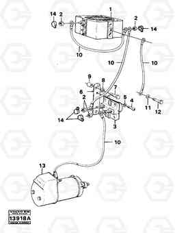 32080 Electrical preheater 98981 (6374) 99823 861 861, Volvo Construction Equipment