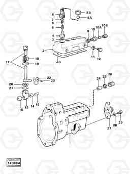 26485 Fuel injection pump pump part 4300 4300, Volvo Construction Equipment