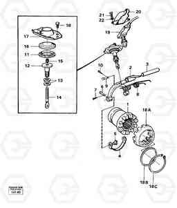 23806 Differential lock 4400 4400, Volvo Construction Equipment