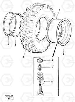 11649 Wheel equipment, trailer 861 861, Volvo Construction Equipment