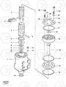 18176 Steering unit 4200 4200, Volvo Construction Equipment