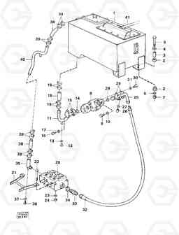 41950 Feed lines 4200 4200, Volvo Construction Equipment