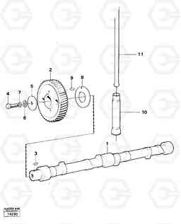 277 Camshaft 4200 4200, Volvo Construction Equipment